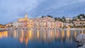 Marina of Menton, France