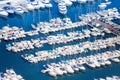 Marina in Monaco on Mediterranean sea Royalty Free Stock Photo