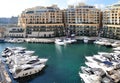 Marina in the Neighborhood Portomaso on the Island Malta in the Mediterranean Sea