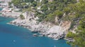 Marina Piccola beach, Capri Royalty Free Stock Photo