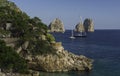 Marina Piccola, Capri Royalty Free Stock Photo