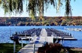 Marina Pier on Keuka Lake, New York