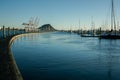 Marina piers and boats