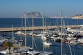 The marina port of Moraira