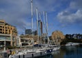 Marina Portomaso in the Town St. Julians on the Island Malta