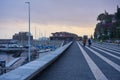 Marina promenade and CR7 Museum in Funchal, Madeira, Portugal