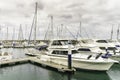 Marina in Puerto Calero Royalty Free Stock Photo