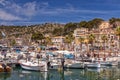 The marina at Puerto de Soller, Mallorca.