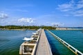 Marina Reservoir and Barrage, Singapore Royalty Free Stock Photo