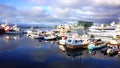 Marina in Reykjavik, Iceland