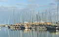 Marina. sailboat Royalty Free Stock Photo