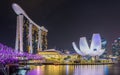Marina sands Royalty Free Stock Photo