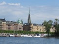 A marina in stockholm