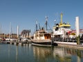 Marina of Terneuzen along Westerschelde, Zeeuws-Vlaanderen, Zeeland, Netherlands