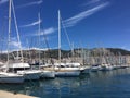 Marina in Toulon, France