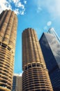 Marina City Tower building Royalty Free Stock Photo