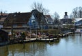 Marina in the Town of Steinhude at the Steinhuder Meer, Lower Saxony