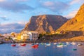 Marina at Valle Gran Rey, La Gomera, Canary Islands, Spain