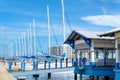 Marina at Varadero beach in Cuba