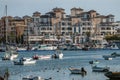 Marina view in Punta del Moral, Spain.