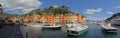 The marina and waterfront esplanade at Portofino