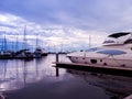 Marina yacht club Pattaya Royalty Free Stock Photo