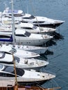 Marina with yachts