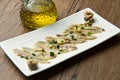 Marinated anchovies