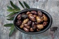 Marinated Black Olives