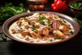 marinated chicken pieces in spicy yogurt mix