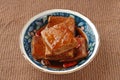 Marinated dried tofu