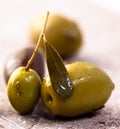 Marinated Greek Olives Royalty Free Stock Photo