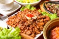 Marinated Grilled Bulgogi Royalty Free Stock Photo