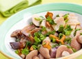 Marinated mushroom mix