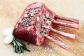 Marinated Rack Of Lamb Royalty Free Stock Photo