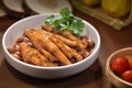 Marinated Chicken feet dim sum Royalty Free Stock Photo