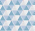 Marine color stripes seamless pattern.