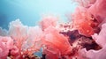 marine coral abstract