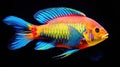 marine coral parrotfish