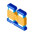 Marine Equipment isometric icon vector illustration