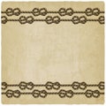 Marine knot background