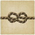 Marine knot background