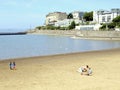 Marine lake, Weston-Super-Mare.