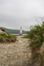 marine lighthouse on the cape