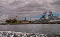 Marine military museum on east shore of harbor, Copenhagen, Denmark