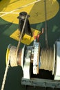 Marine rope and cable winches