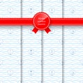 Marine Set of Seamless Patterns Royalty Free Stock Photo