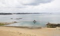 Marine swimming pool from Sain-Malo Royalty Free Stock Photo