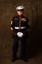 Marine Veteran Royalty Free Stock Photo