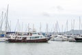 Marine Yacht Club in Pattaya at Thailand Royalty Free Stock Photo